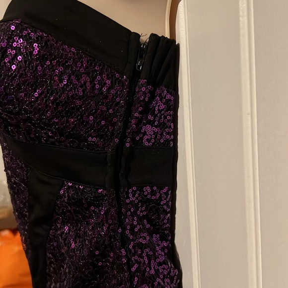 Sequin strapless dress - Picture 8 of 16